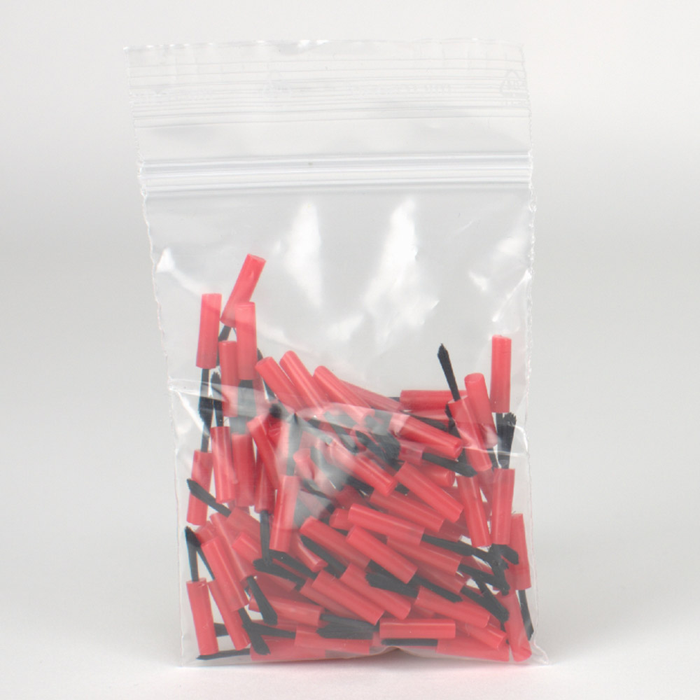 Pinseleinsätze stark rot 100st