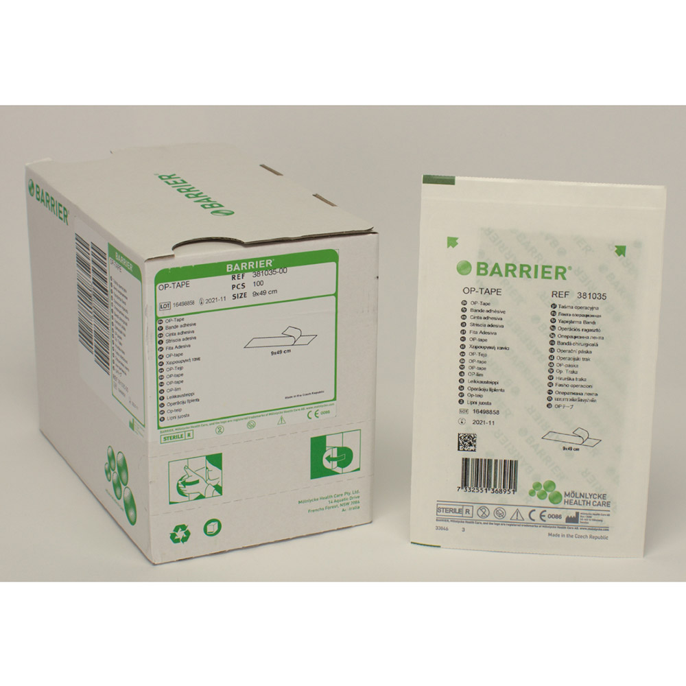 Barrier OP-Tape 9x49cm 100St