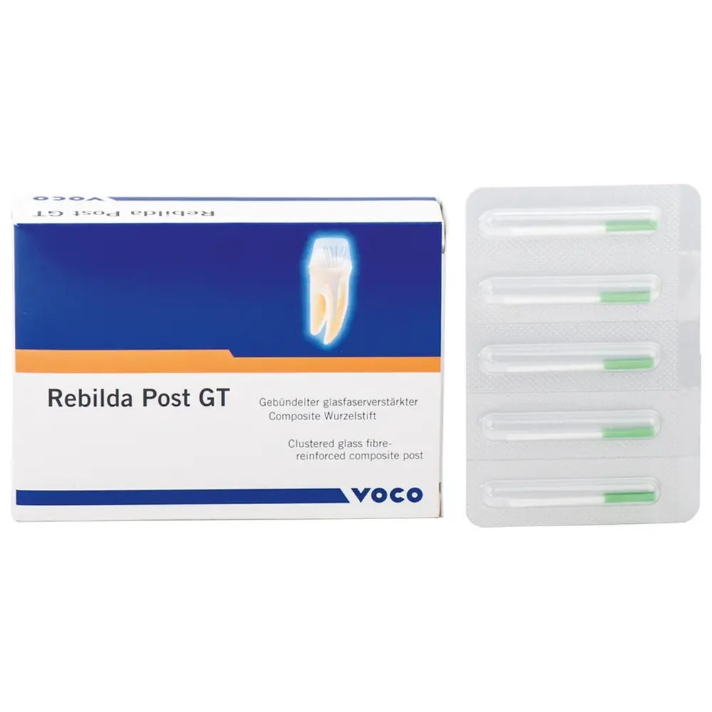 VOCO Rebilda Post GT - Packung 5 Stück Nr. 8 ~ Ø 1,2 mm