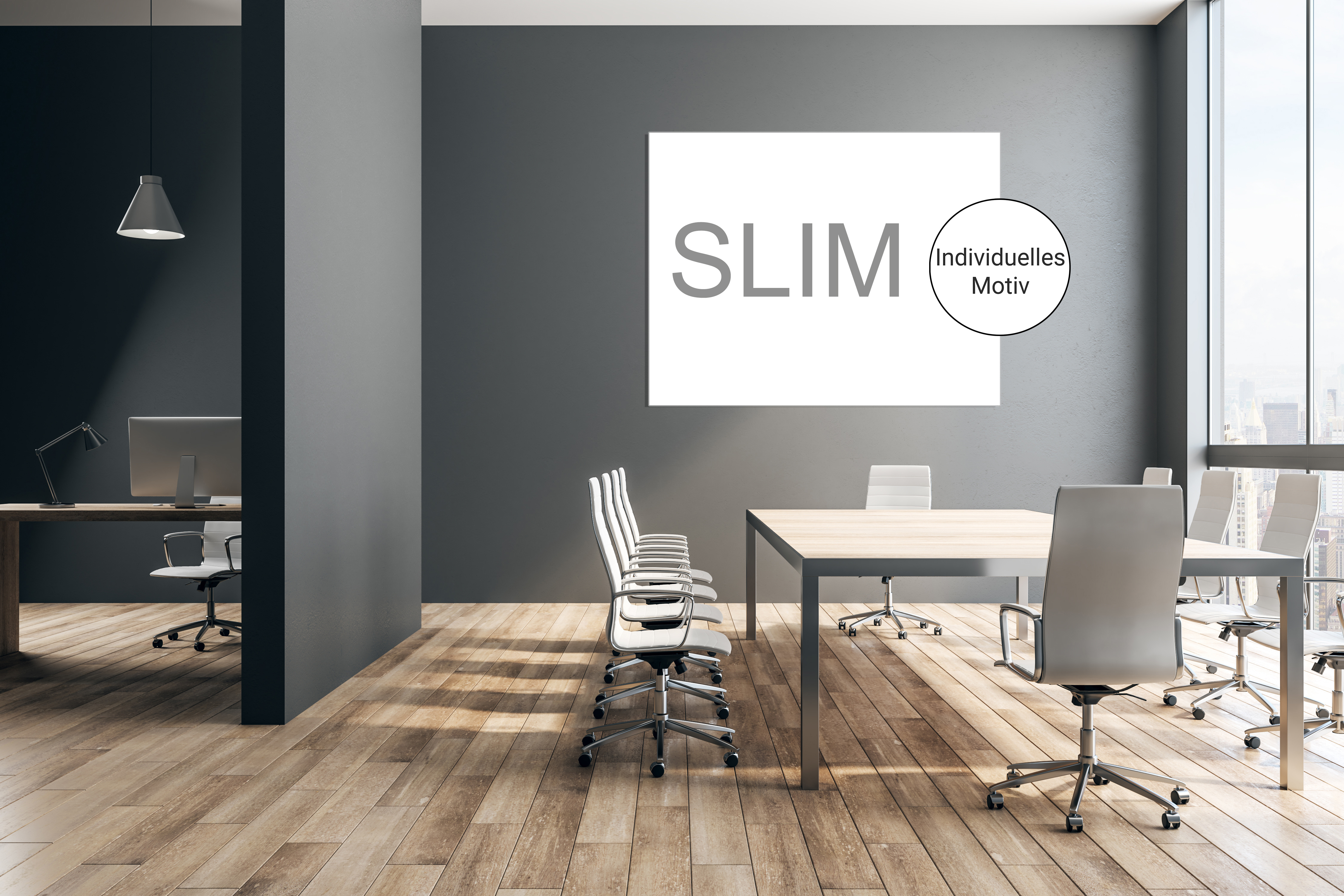 Akustikbild ECO – Individuelles Motiv, Slim Design (19 mm), Öko-TEX®100, Brandschutzklasse B1, Digitaldruck, Recyclingfähig, Wandmontage Akustikbild ECO – Individuelles Motiv, Slim Design (19 mm), Öko-TEX®100, Brandschutzklasse B1, Digitaldruck, Recyclingfähig, Wandmontage