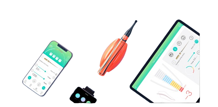 Endo Motor Smart A – Intelligente APP-Steuerung, Bluetooth, kabelloses Handstück, 2 Jahre Garantie, integrierter Apex-Locator, für Zahnarztbedarf