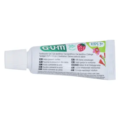 Sunstar Deutschland GmbH GUM Kids 3+ Jahre Erdbeere Zahngel Tube 12ml