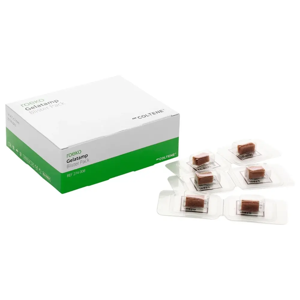 COLTENE roeko Gelatamp - Blisterpackung 20 Stück 14 x 7 x 7 mm