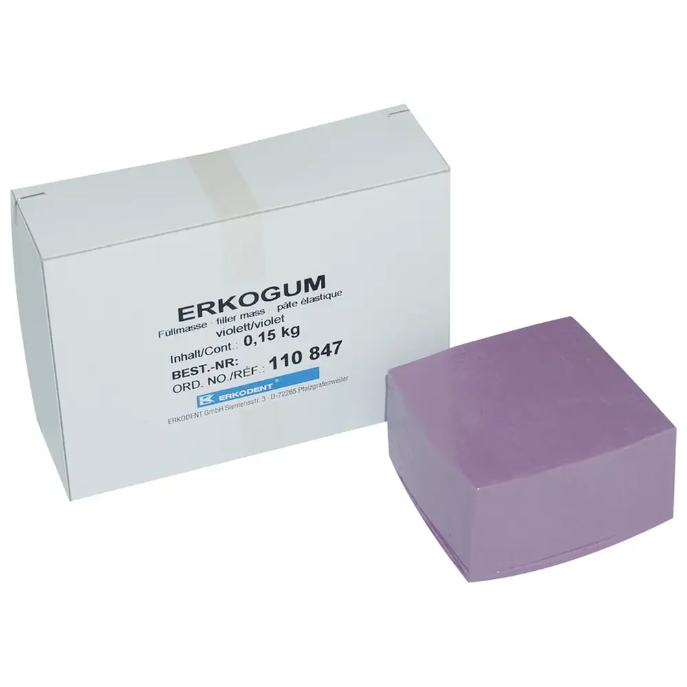 ERKODENT ERKOGUM - Packung 150 g Block lila