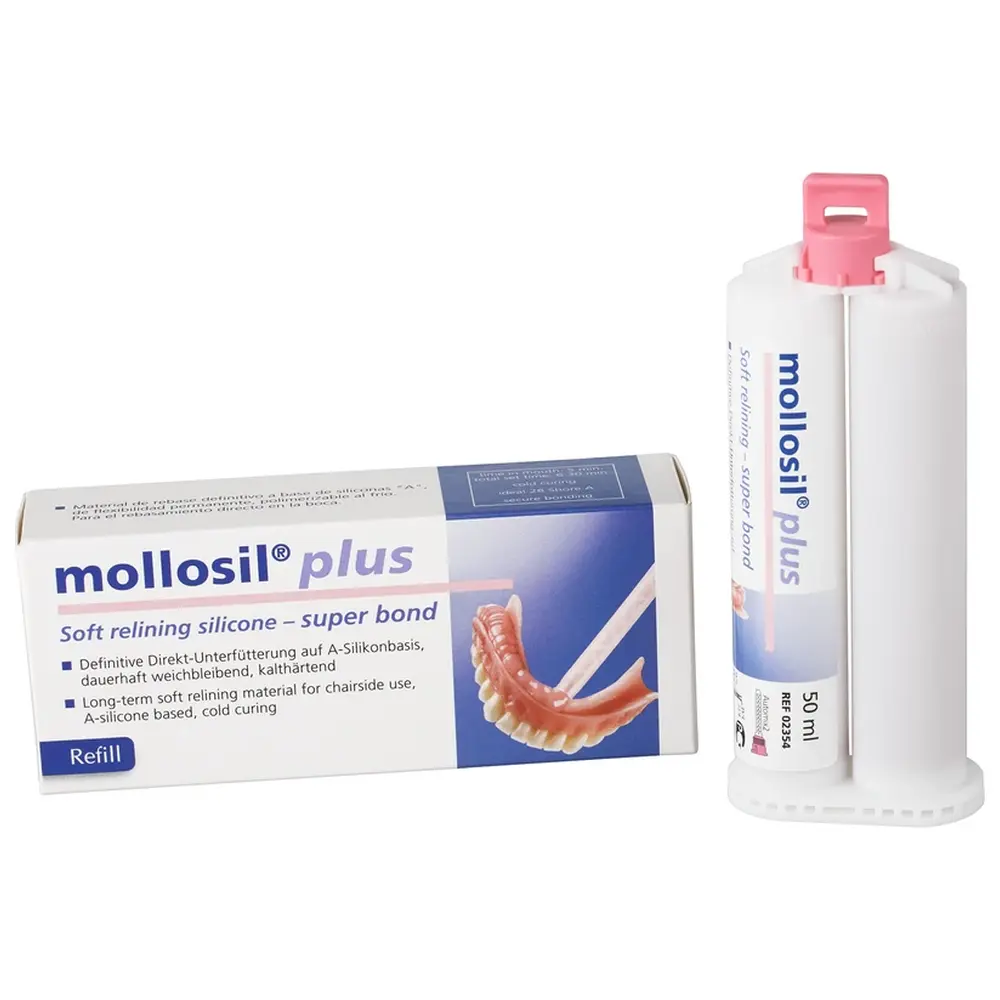 DETAX mollosil® Plus Automix2 - Refill Packung 50 ml Automix2 Doppelkartusche