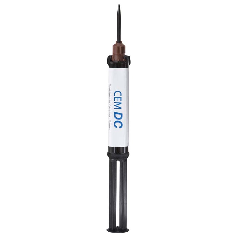 bisico Cem DC - Packung 5 ml Spritze A2, 10 Mischer braun 1:1
