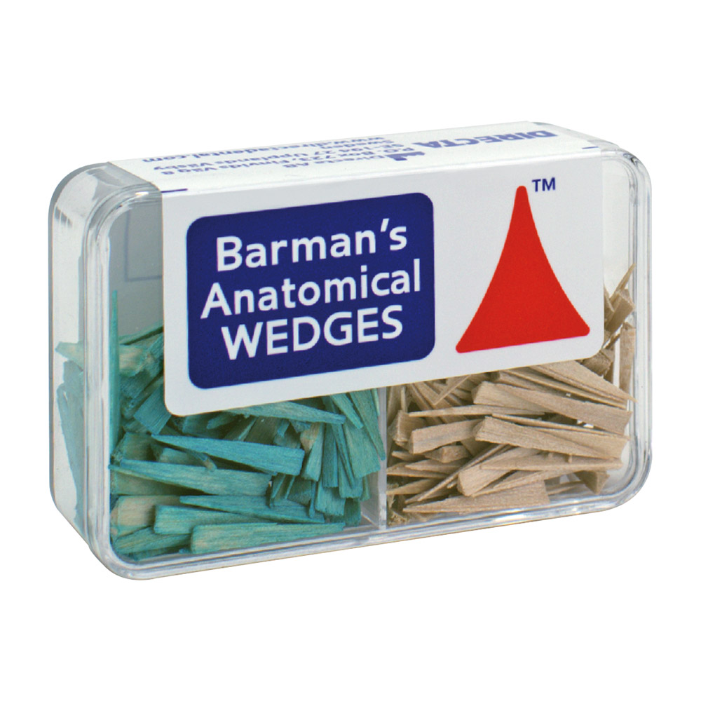 Barmans Wedges Anatomical small 200St