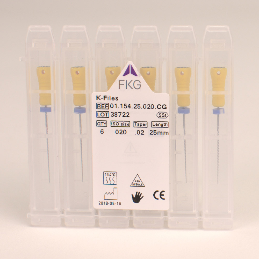 GX77026_Wurzelkanalfeile_K_15420___25mm_Sa Wurzelkanalfeile K 154/20 25mm Sa