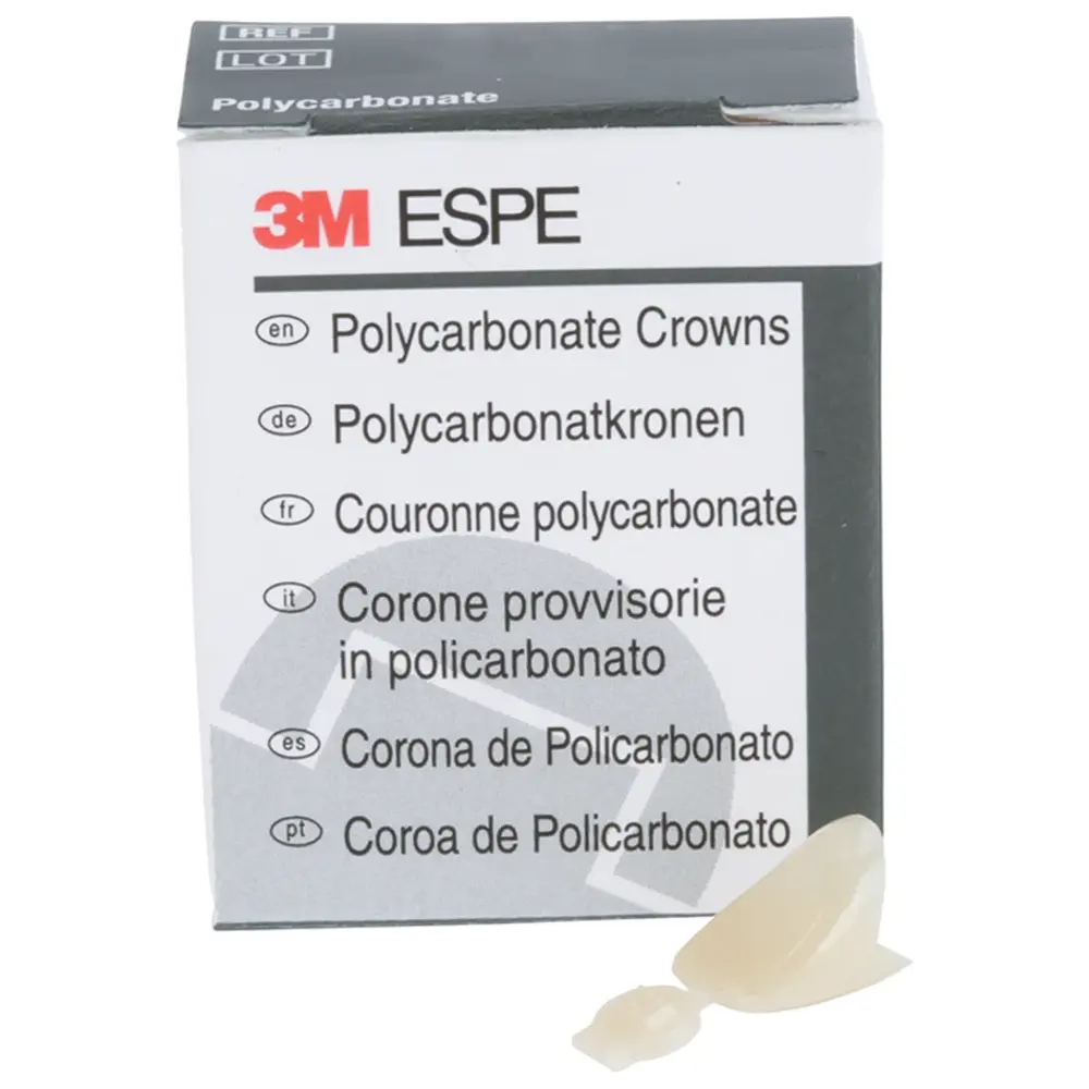 Solventum Dental Solutions Polycarbonat-Kronen - Packung 5 Stück Nr. 30