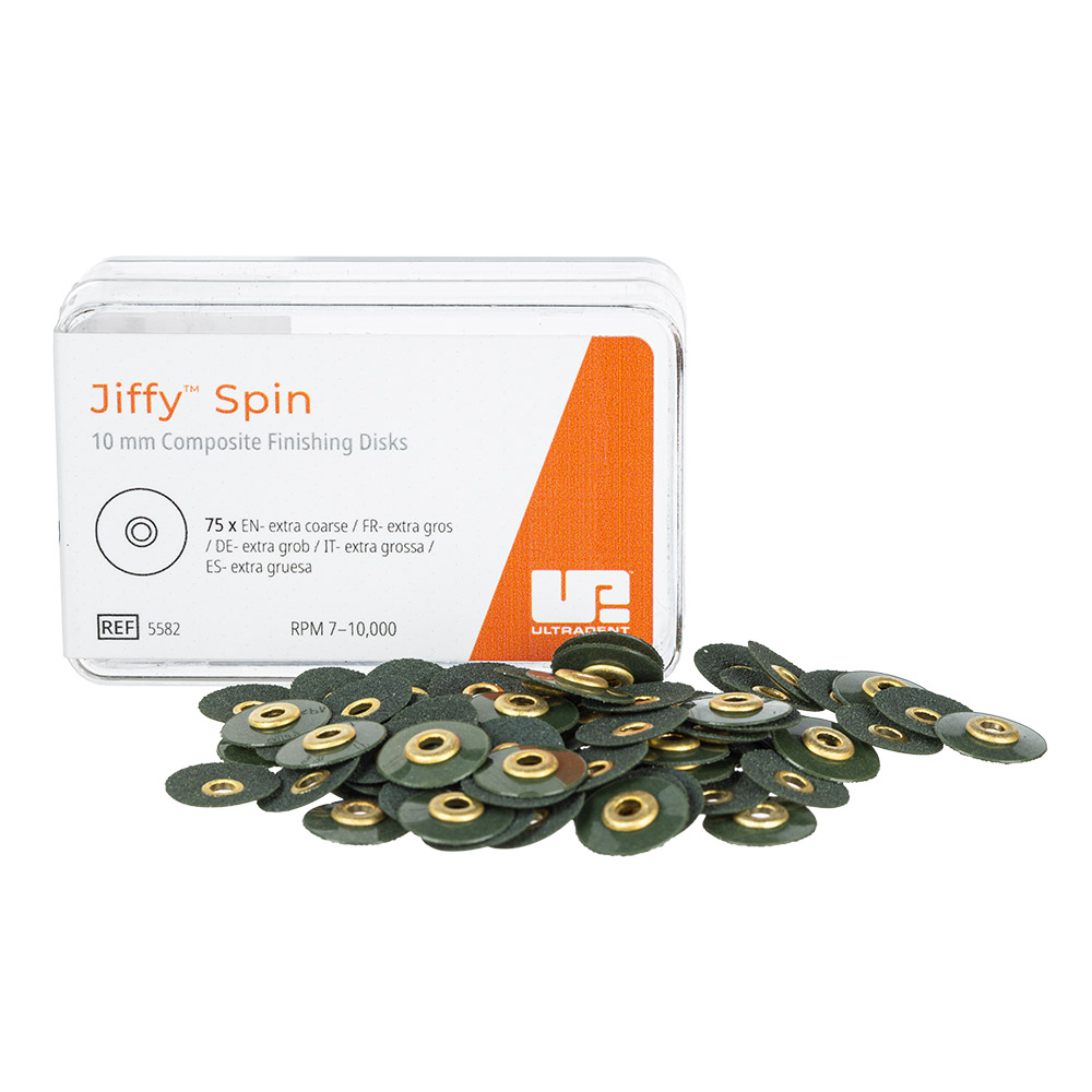 Jiffy Spin Disk 10mm extra coarse 75St