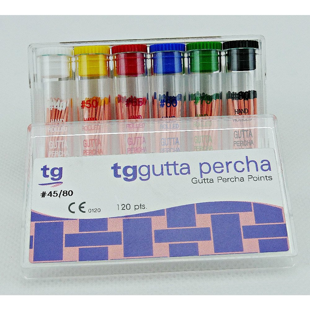 tg Gutta Percha Assorted 45-80 120pcs