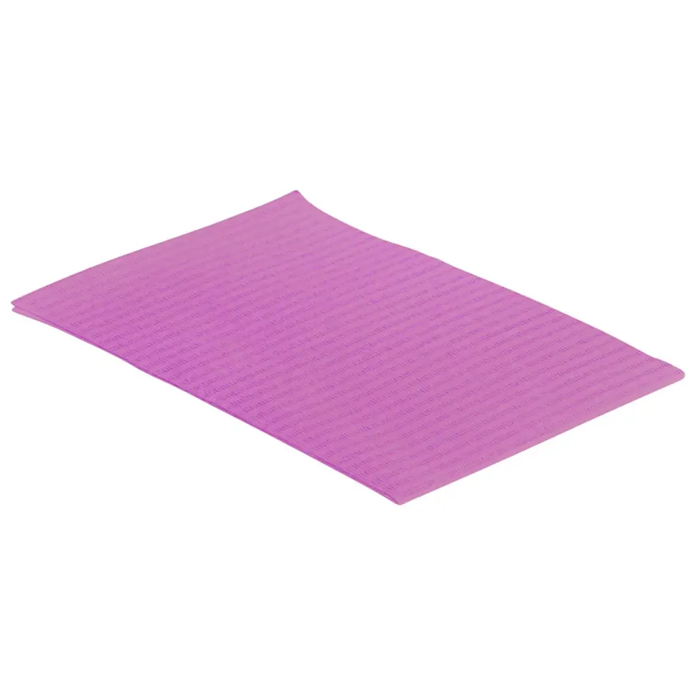 Unigloves Einmal-Patientenservietten - Packung 500 Stück magenta, 33 x 45 cm