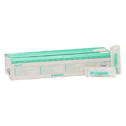 B. Braun Deutschland GmbH & Co. KG Injekt Solo Einmalspritze 2ml Pa 100