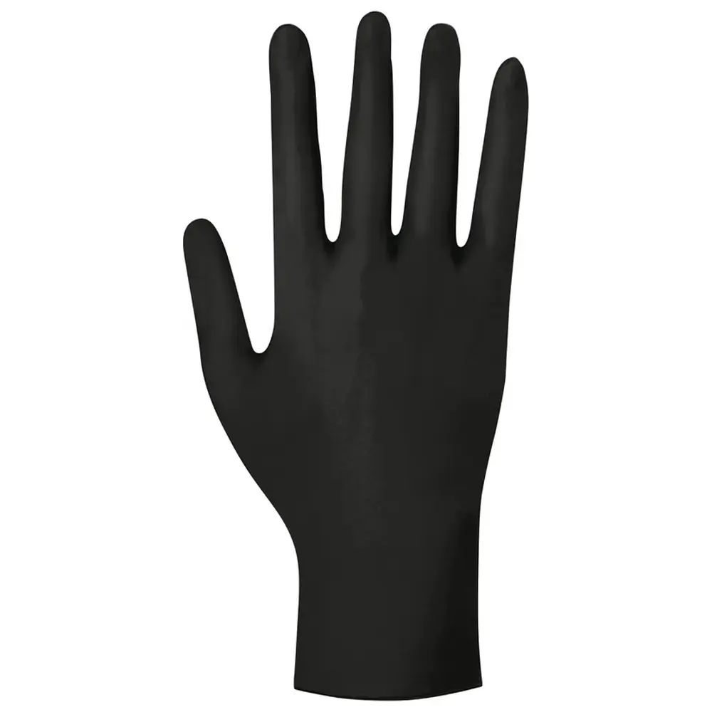 Meditrade Nitril® Black - Packung 100 Stück puderfrei, schwarz, S