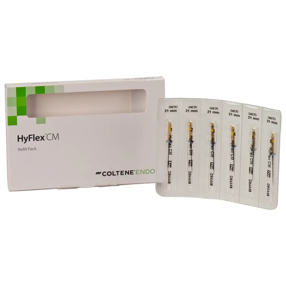 COLTENE HyFlex® CM - Packung 6 Stück 21 mm, Taper.04 ISO 020
