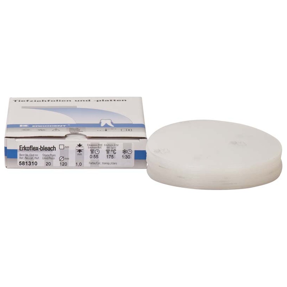 ERKODENT Erkoflex-bleach - Packung 20 Stück Ø 120 mm, Stärke 1 mm