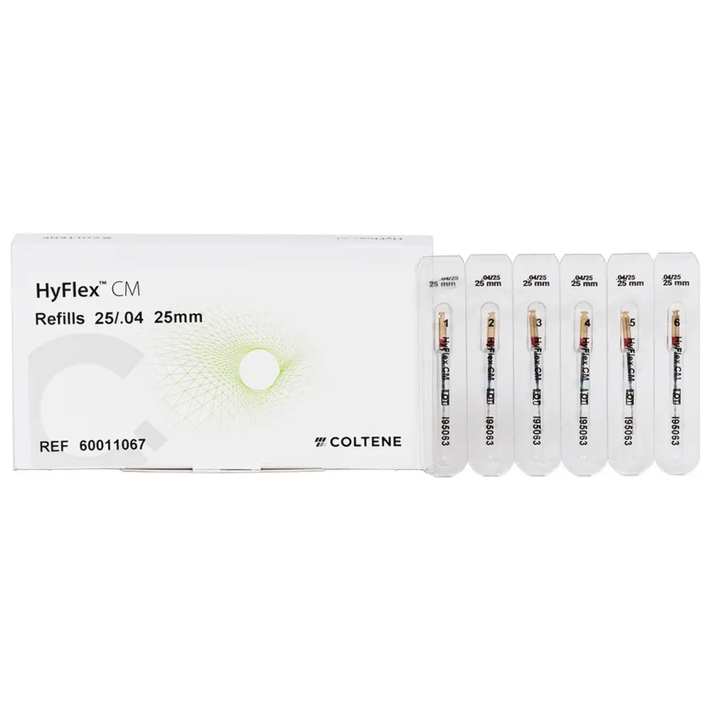 COLTENE HyFlex® CM - Packung 6 Stück 25 mm, Taper.04 ISO 025