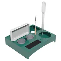 AcrylX pattern eXpress® Station - Stück inklusive 2 x 15 ml Silikonbecher, 1 Ersatzpinsel, 1 Pipette