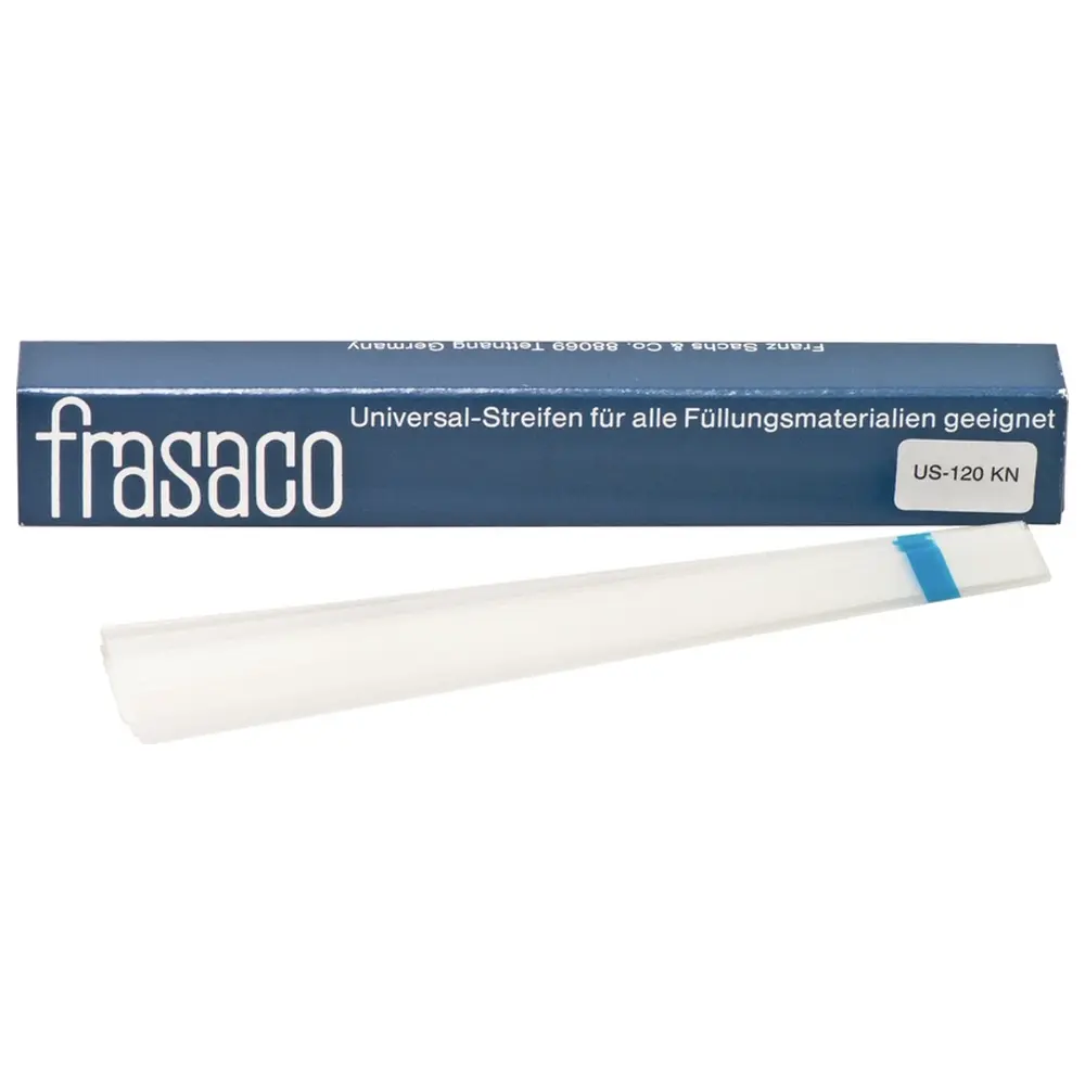 frasaco Universal-Streifen - Pckg. 50x120mm Streifen klar, gerade, Stärke 0,08mm frasaco Universal-Streifen - Pckg. 50x120mm Streifen klar, gerade, Stärke 0,08mm