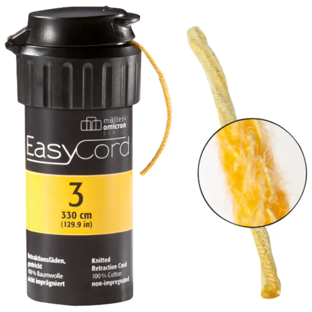 Müller-Omicron EasyCord - Flasche 330 cm Gr. 3, gelb