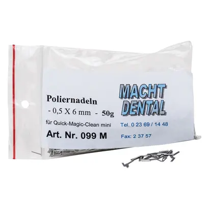 Otto Müller Herstellung pharmazeutisch - Poliernadeln 0,5x6mm Beutel 50g