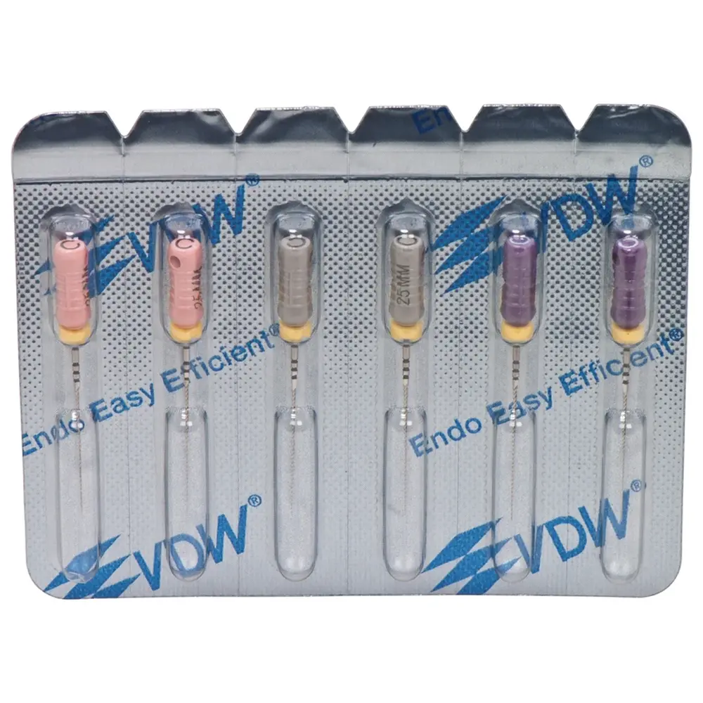 VDW STERILE C-PILOT® Feilen - Sortiment 6 Stück 25 mm ISO 006-010