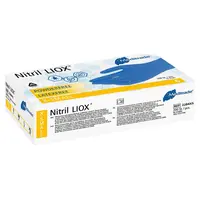 Meditrade Nitril LIOX® - Packung 200 Stück puderfrei, blau-violett, keimtötend, XS