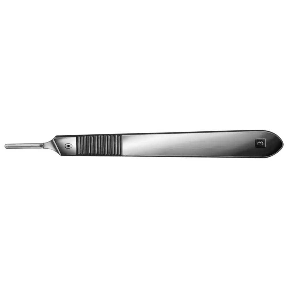 Hammacher Skalpellgriffe - Stück HSB 805-03, 125 mm, NR3