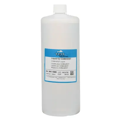 Yeti Dentalprodukte GmbH COBAVEST Liquid Flasche 1l Yeti Dentalprodukte GmbH COBAVEST Liquid Flasche 1l