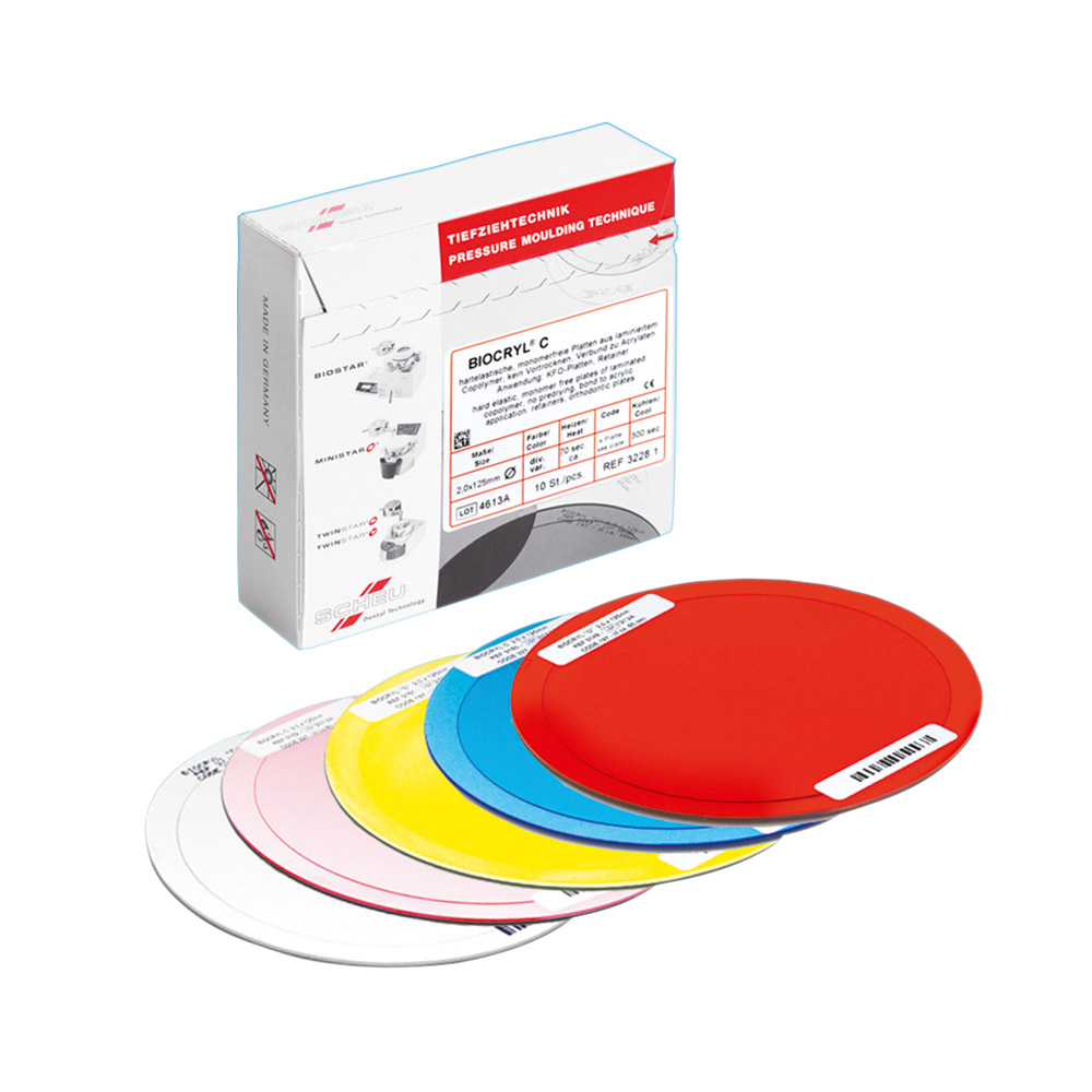 Biocryl C 2,0x125 rund klar 10St