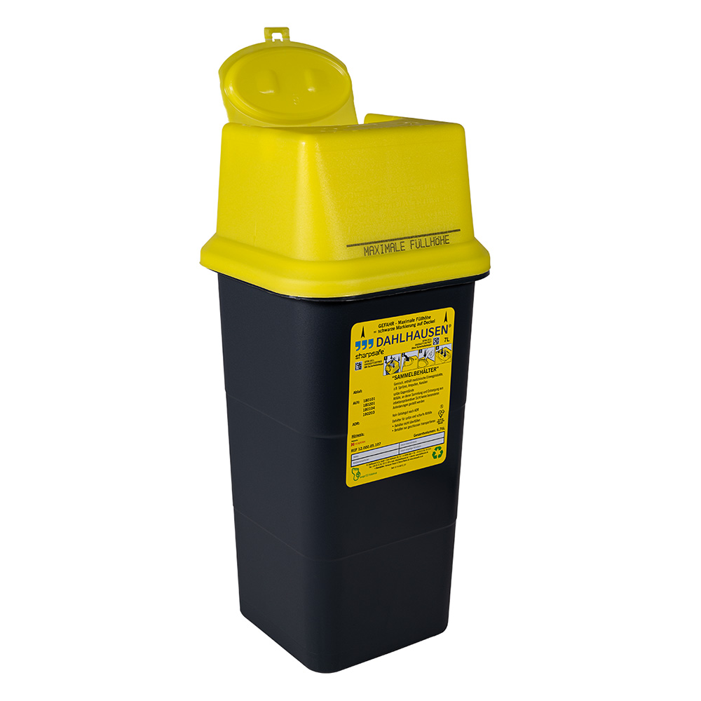 GX61518_Sharpsafe_7_L_Abwurfbehaelter_St Sharpsafe 7 L Abwurfbehälter St