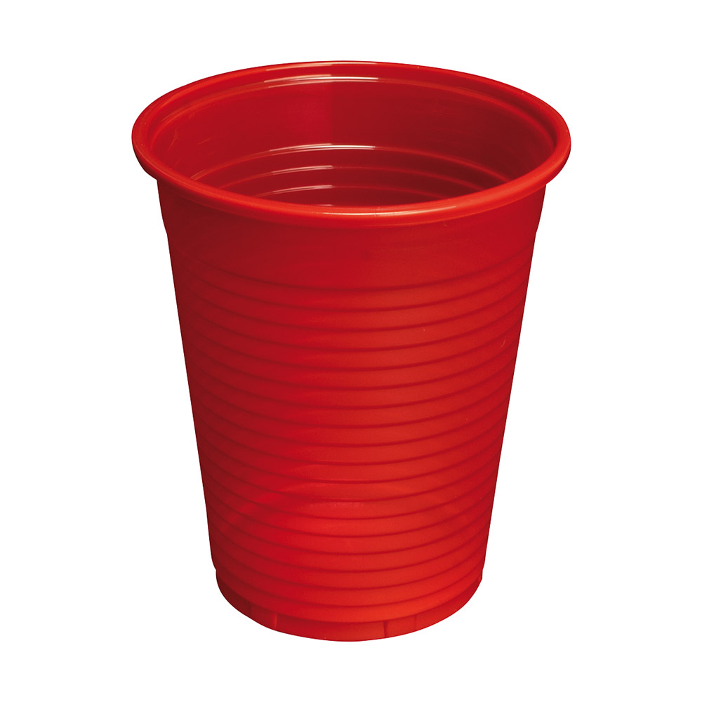 Monoart Trinkbecher rot 180ml 1000St