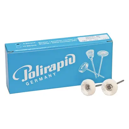 Polirapid Dr. Montemerlo GmbH & Co. KG Miniaturbürste m.HP 103/21mm H Baumwollgarn Pa 6 Polirapid Dr. Montemerlo GmbH & Co. KG Miniaturbürste m.HP 103/21mm H Baumwollgarn Pa 6