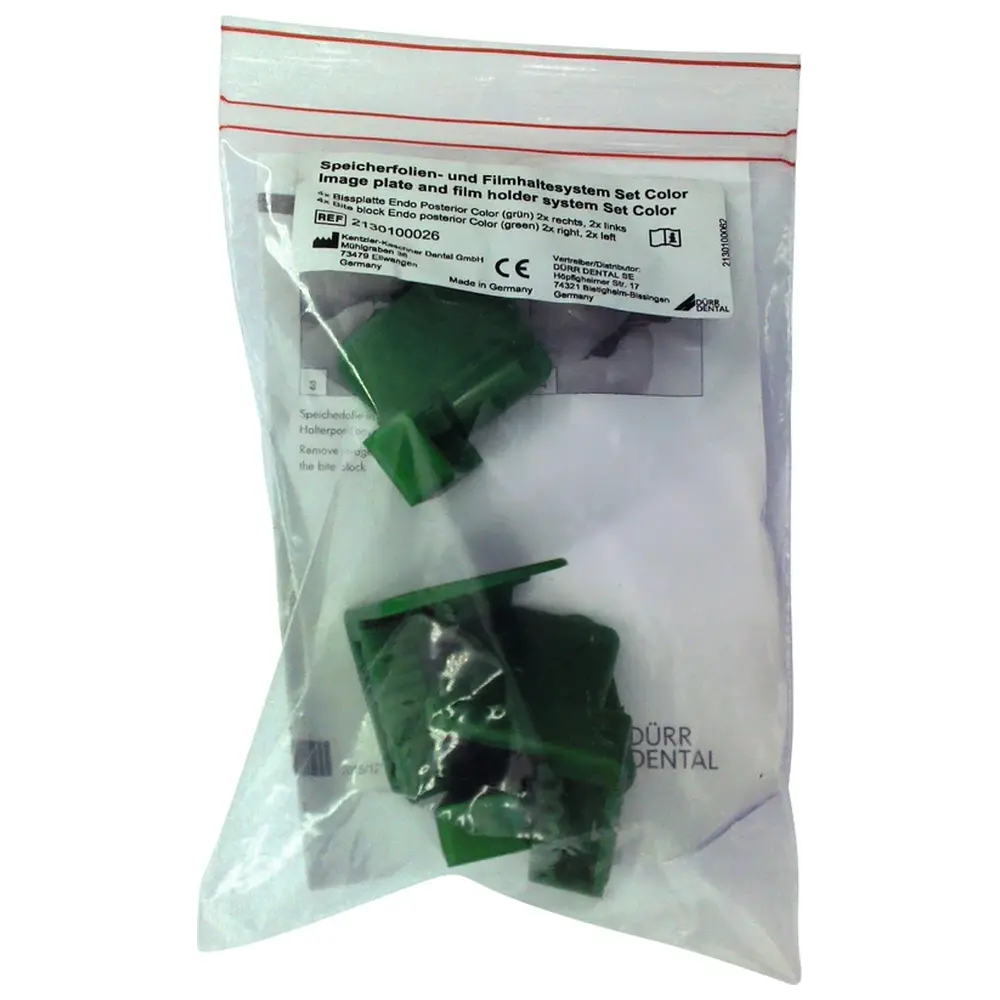 Dürr Dental VistaRay Sensorhalter - Packung 4 Bissplatten Endo (rechts, links), Posterior