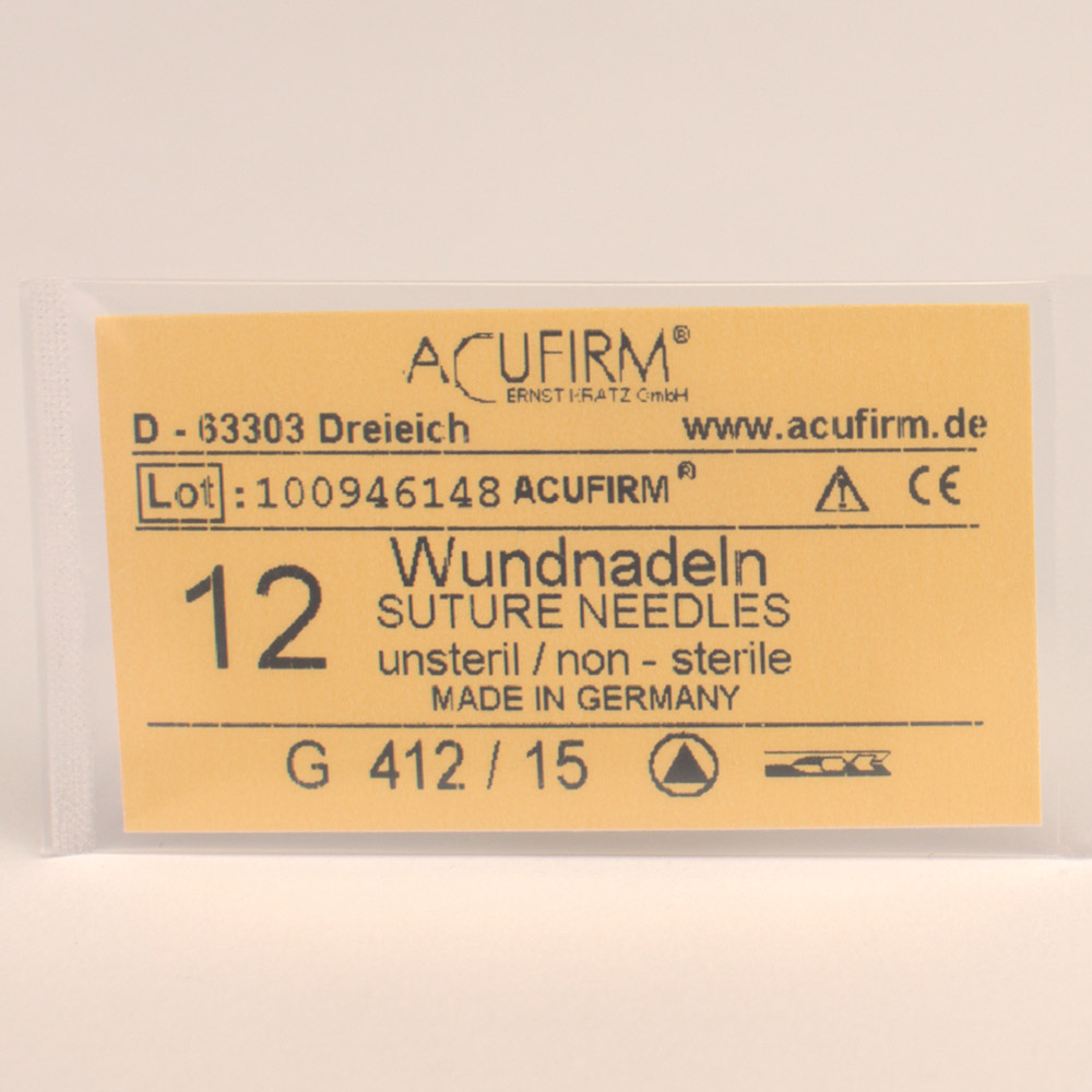 Wundnadeln Acufirm G 412/15 Dtz