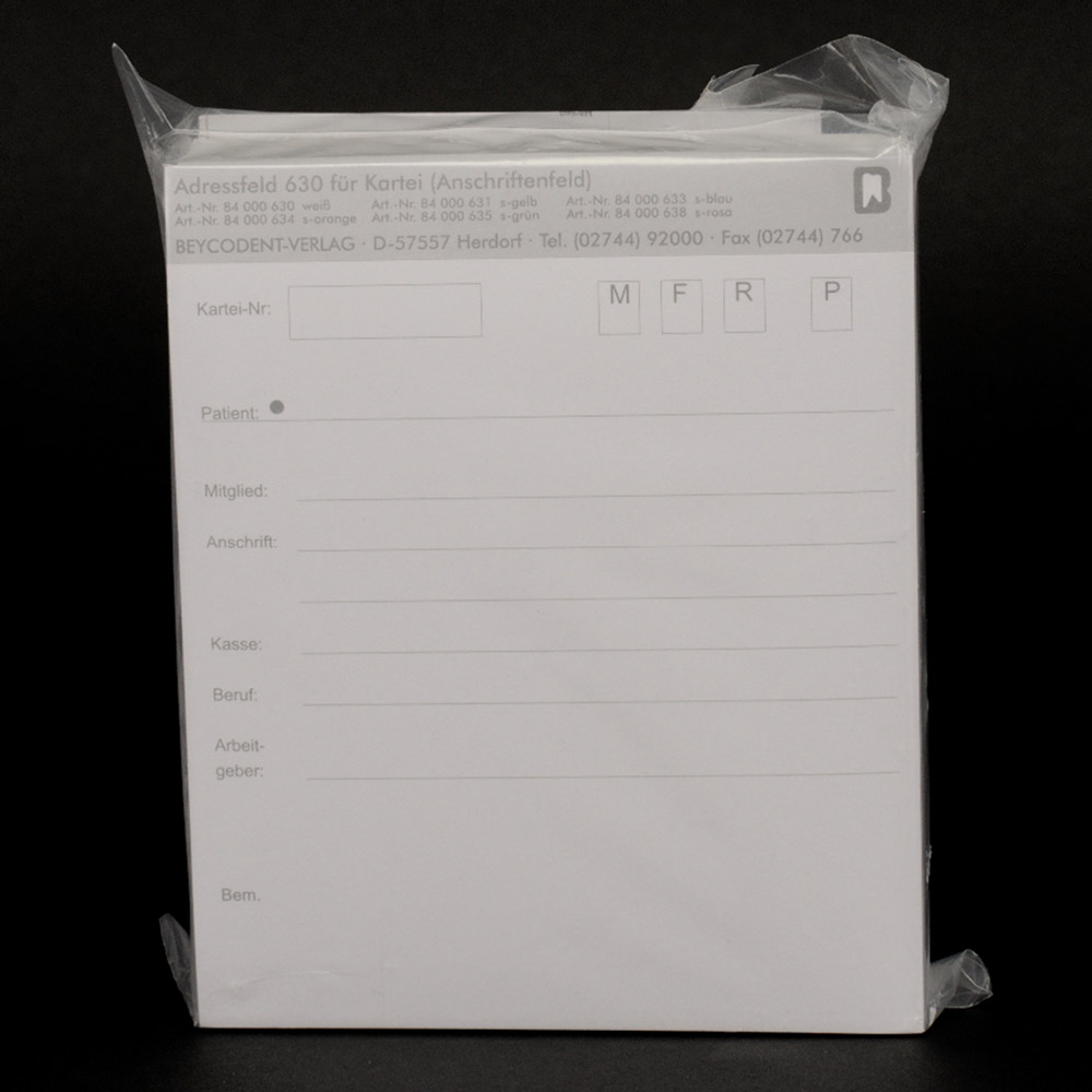 GX25764_Adressfelder_weiss_84000630_Pa Adressfelder weiß 84000630 Pa