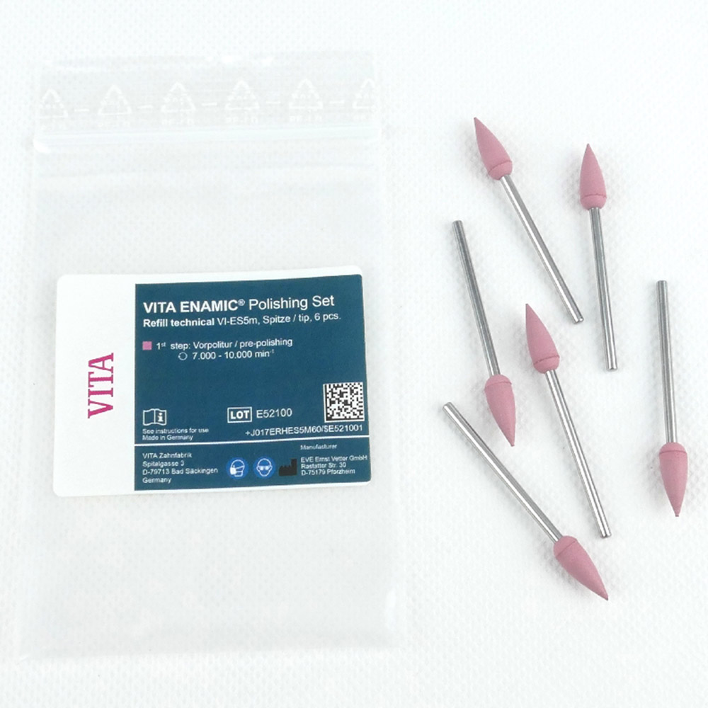 Polierinstrum. Hst Spitze ES5M pink 6St