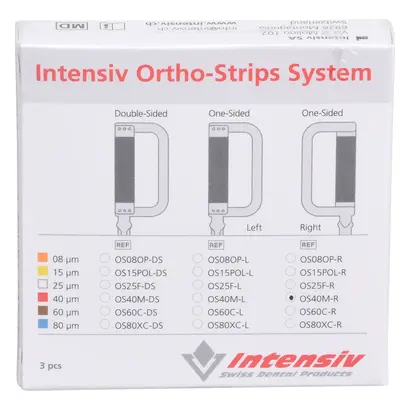 Intensiv SA Ortho-Strips System einseitig OS40M-R/3 Pa 3
