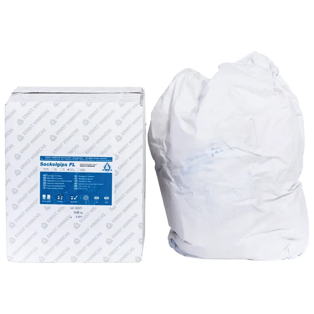 ERNST HINRICHS Sockelgips FL - Sack 25 kg Sockelgips tiefblau
