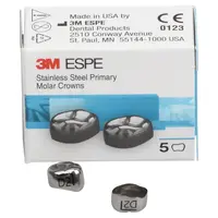 3M Espe Dental Products Edelstahl-Kronen D-LR-2 Pa 5