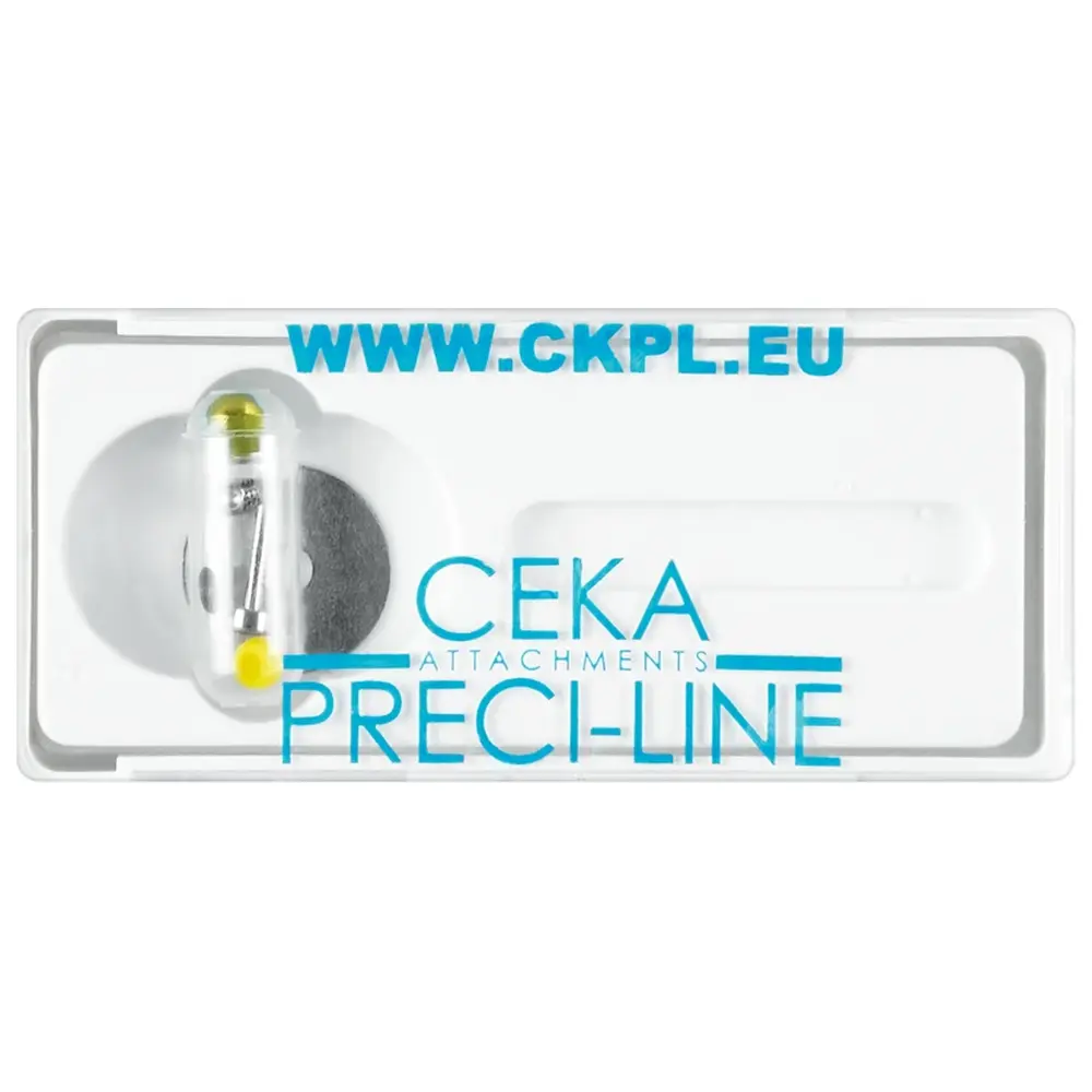 Alphadent PRECI-CLIX Gehäuse - Set RTI 1 Matrizengehäuse, 1 Titanstift, 1 Titanpatrize ausschraubbar