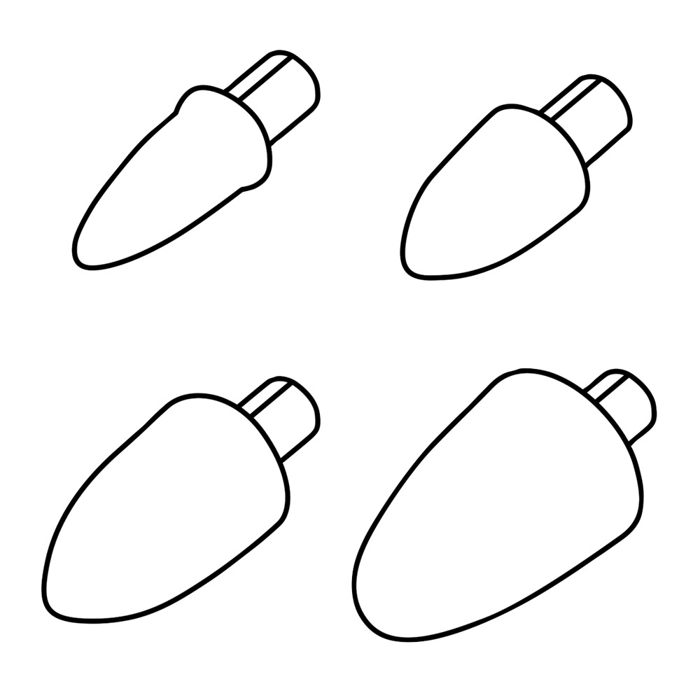 Kontaktformer Sort