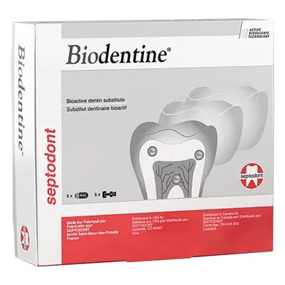 Septodont Biodentine 5 Kapseln + Flüssigkeit Pa Septodont Biodentine 5 Kapseln + Flüssigkeit Pa