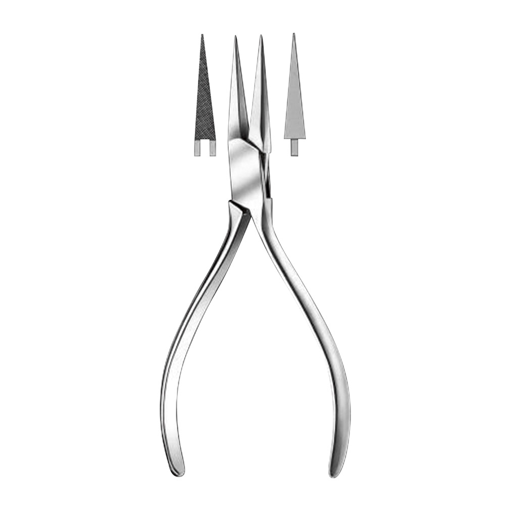 Spitzzange gerieft RS 1325 1/2 St