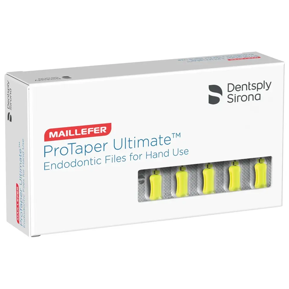 Dentsply Sirona ProTaper Ultimate™ Handfeile - Packung 6 Feilen 25 mm, F1