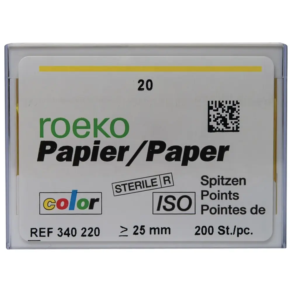 COLTENE roeko Papier Spitzen Color - Packung 200 Stück ISO 020