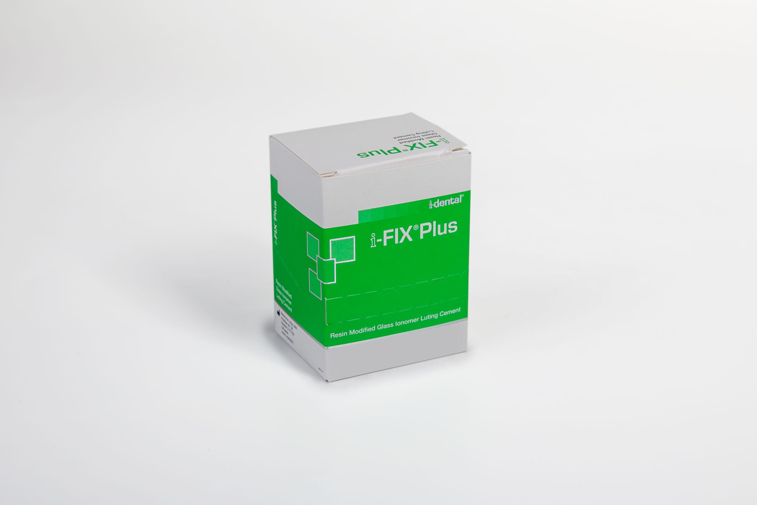 i-FIX Plus Modified Glass Ionomer Zement – i-dental Resin, 6,5g, für Zahnlabor | Luting Cement, schnelle Aushärtung, dentale Anwendung