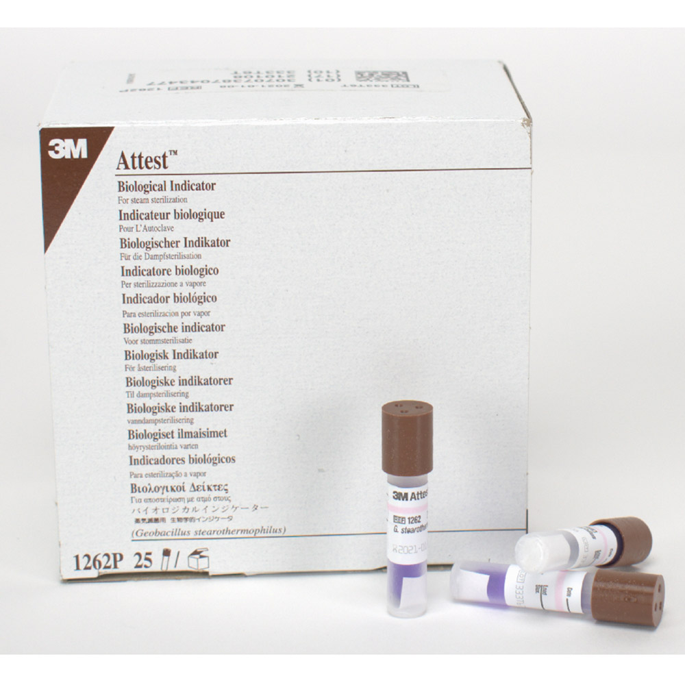 Attest Indikator-Ampullen Dampf 25St