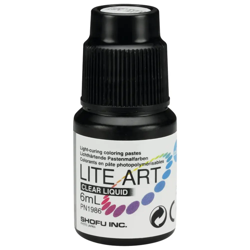 SHOFU LITE ART - Packung 6 ml Clear Liquid
