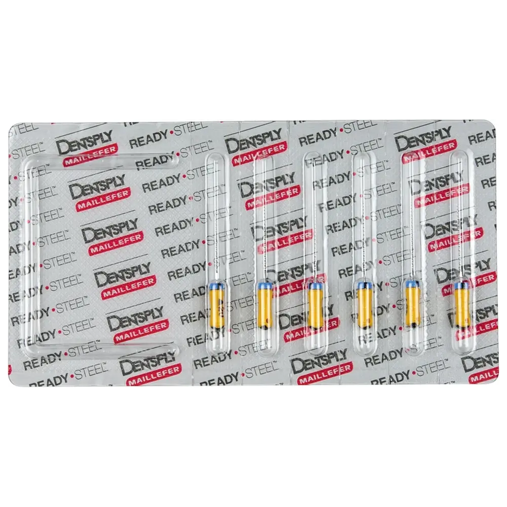 Dentsply Sirona READYSTEEL K-Flexoreamers - Packung 6 Stück 21 mm ISO 020